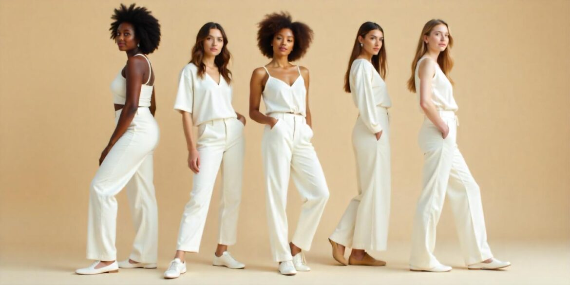 BEOM Champions Minimal Elegance with the Iconic White Cord Set for Women