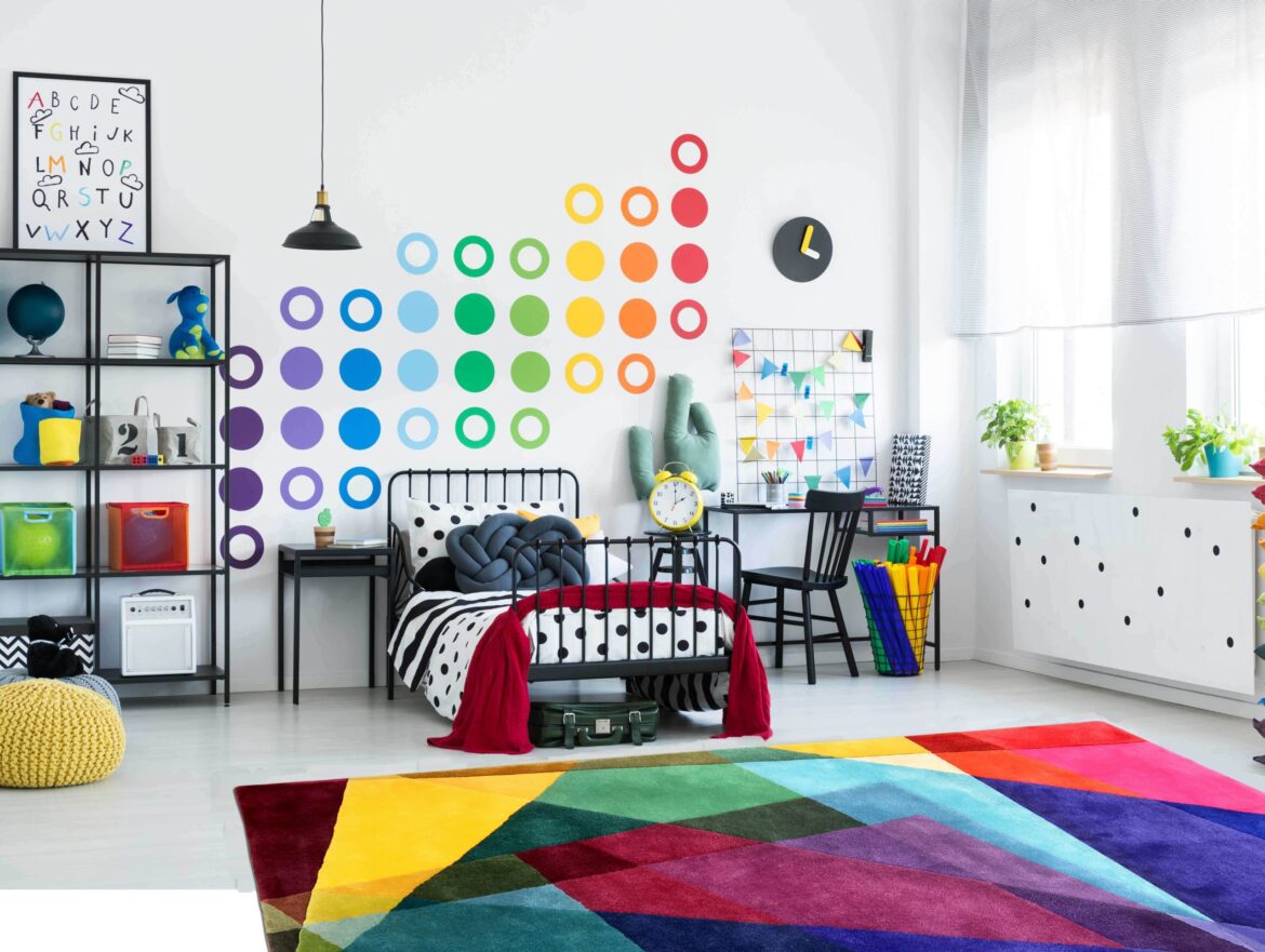 Colorful Kids Rugs Options That Kids Love